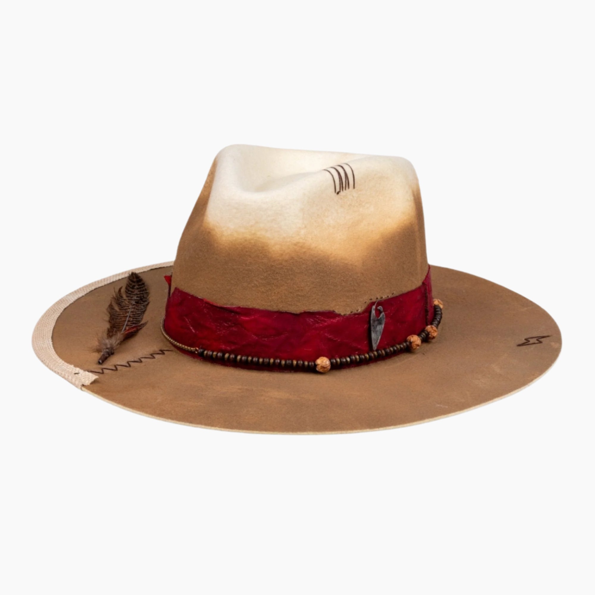 Dal Rae Fransisco hat Melegari Fedora Raider Replica Hat Handmade Sergio Anzani  main image 4