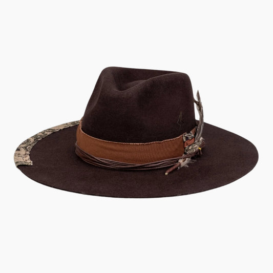 Nomad - Vintage Handcrafted Stiff Fedora Hat - Ruediger Hats