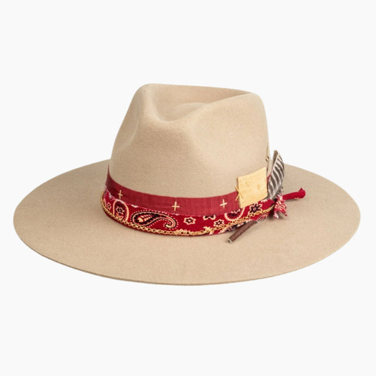 Rustler - Vintage Handcrafted Stiff Fedora Hat - Ruediger Hats