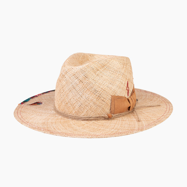 Paloma – Natural Straw Fedora