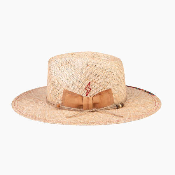 Paloma – Natural Straw Fedora