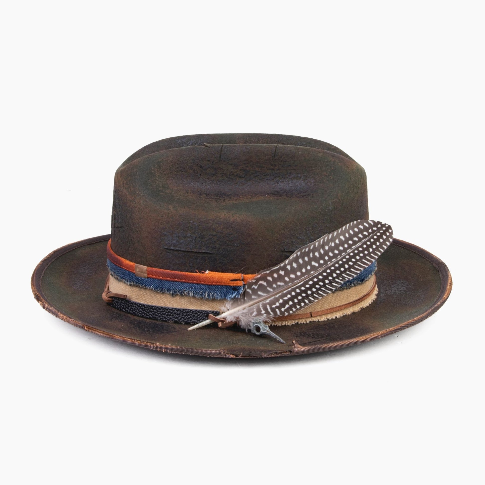 Ironwood – Handcrafted Weathered Western Hat