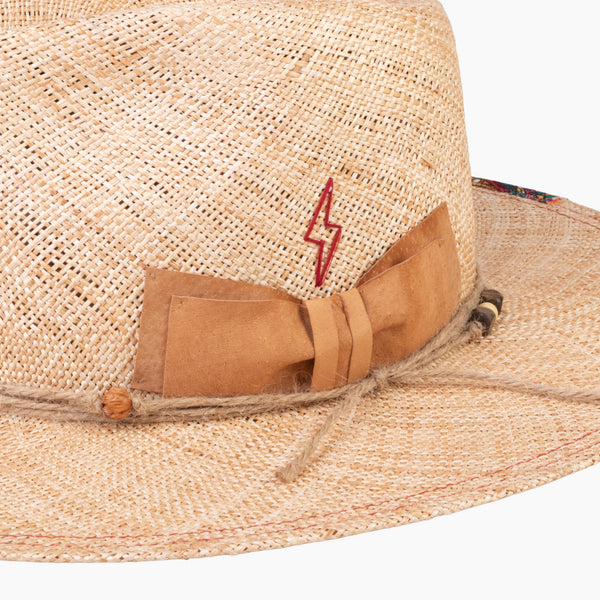 Paloma – Natural Straw Fedora