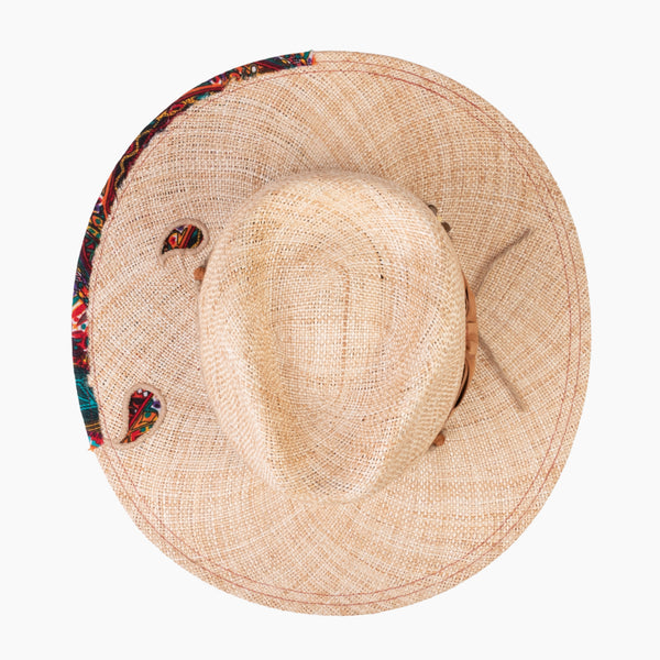 Paloma – Natural Straw Fedora