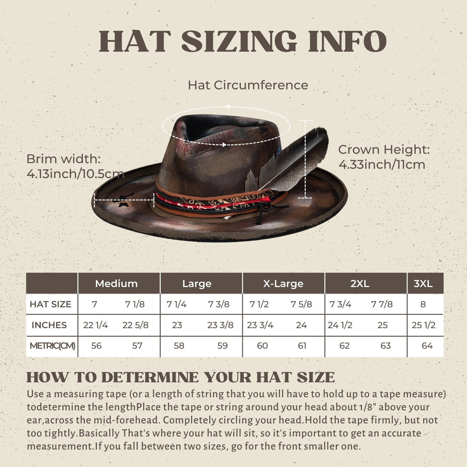 Distressed Handmade Stiff Fedora Hat - Ruediger Hats