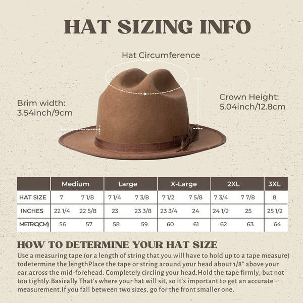 Duke - Distressed Vintage Western Fedora - Ruediger Hats