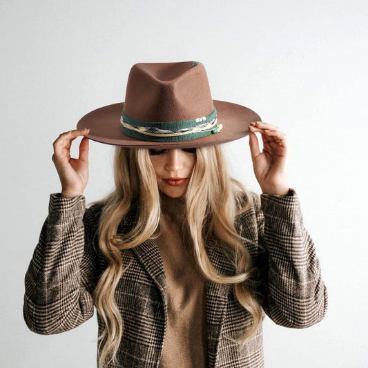 Elegant Sample Stylish Chic Soft Wool Fedora Hat - Ruediger Hats