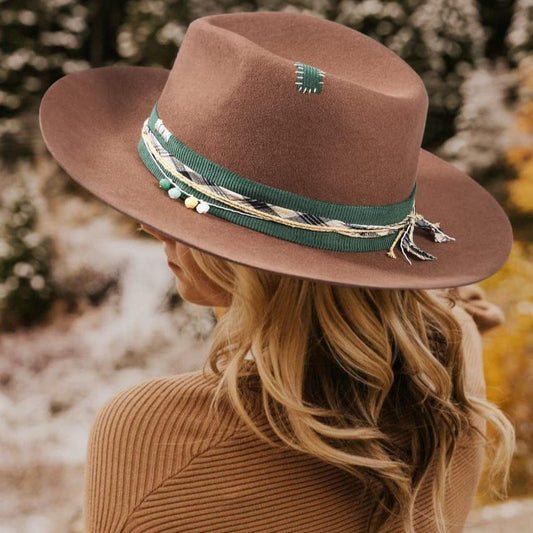 Elegant Sample Stylish Chic Soft Wool Fedora Hat - Ruediger Hats