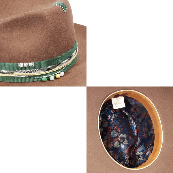 Elegant Sample Stylish Chic Soft Wool Fedora Hat - Ruediger Hats