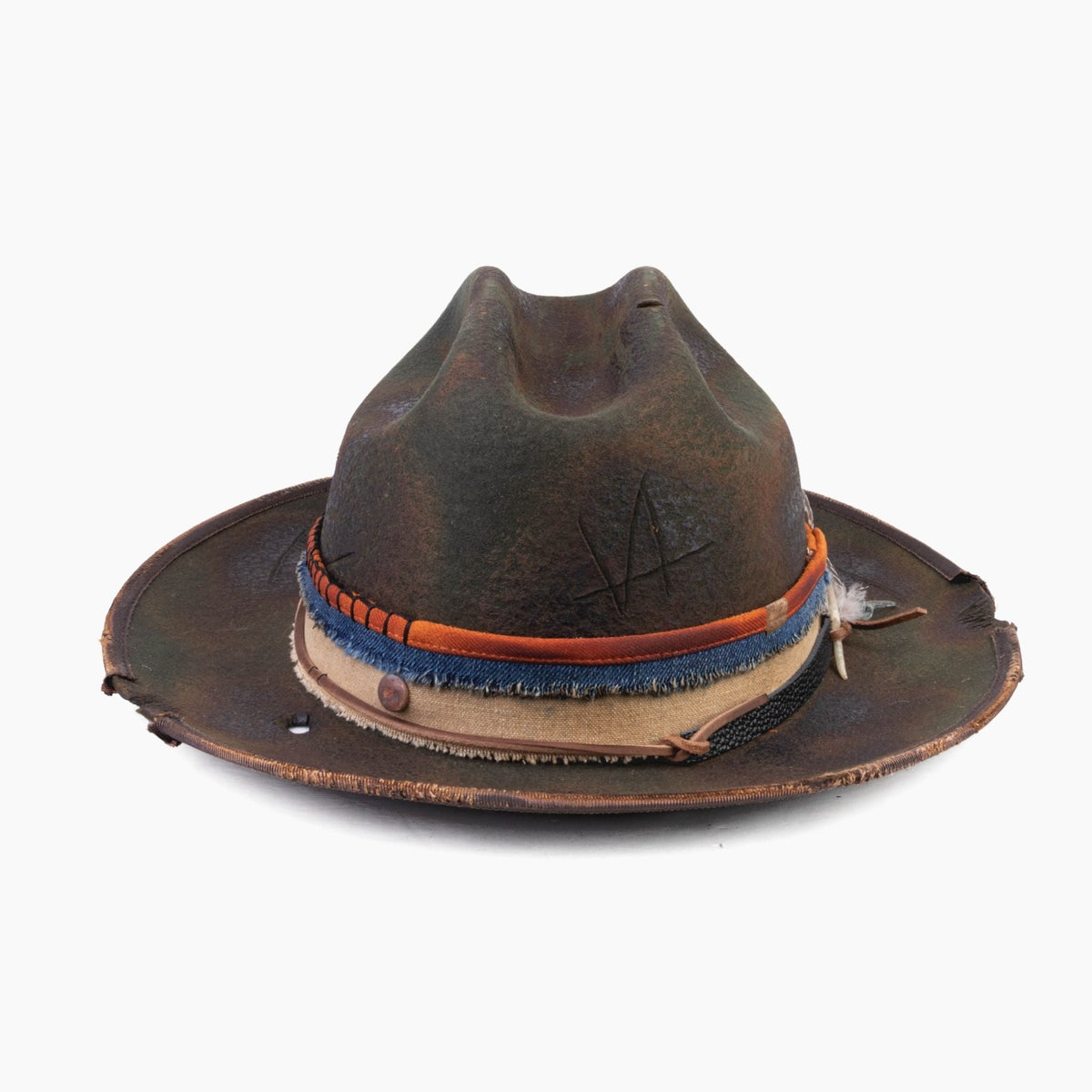 Ironwood – Handcrafted Weathered Western Hat - Ruediger Hats