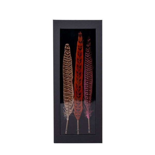 Luxury Hat Natural Feather Trim Set – Handpicked Feathers with Brass Bases - Ruediger Hats