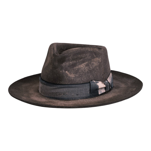 Minimalist Iconic Lighting Bolt Wool Felt Hat - Ruediger Hats