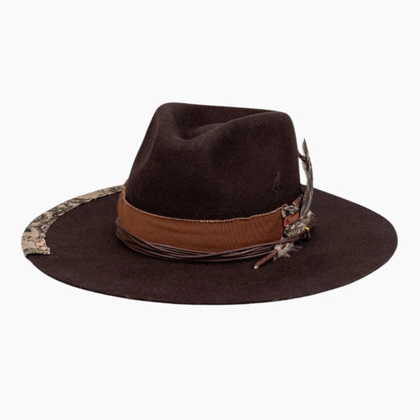 Nomad - Vintage Handcrafted Stiff Fedora Hat - Ruediger Hats