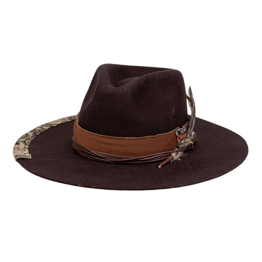 Nomad - Vintage Handcrafted Stiff Fedora Hat - Ruediger Hats