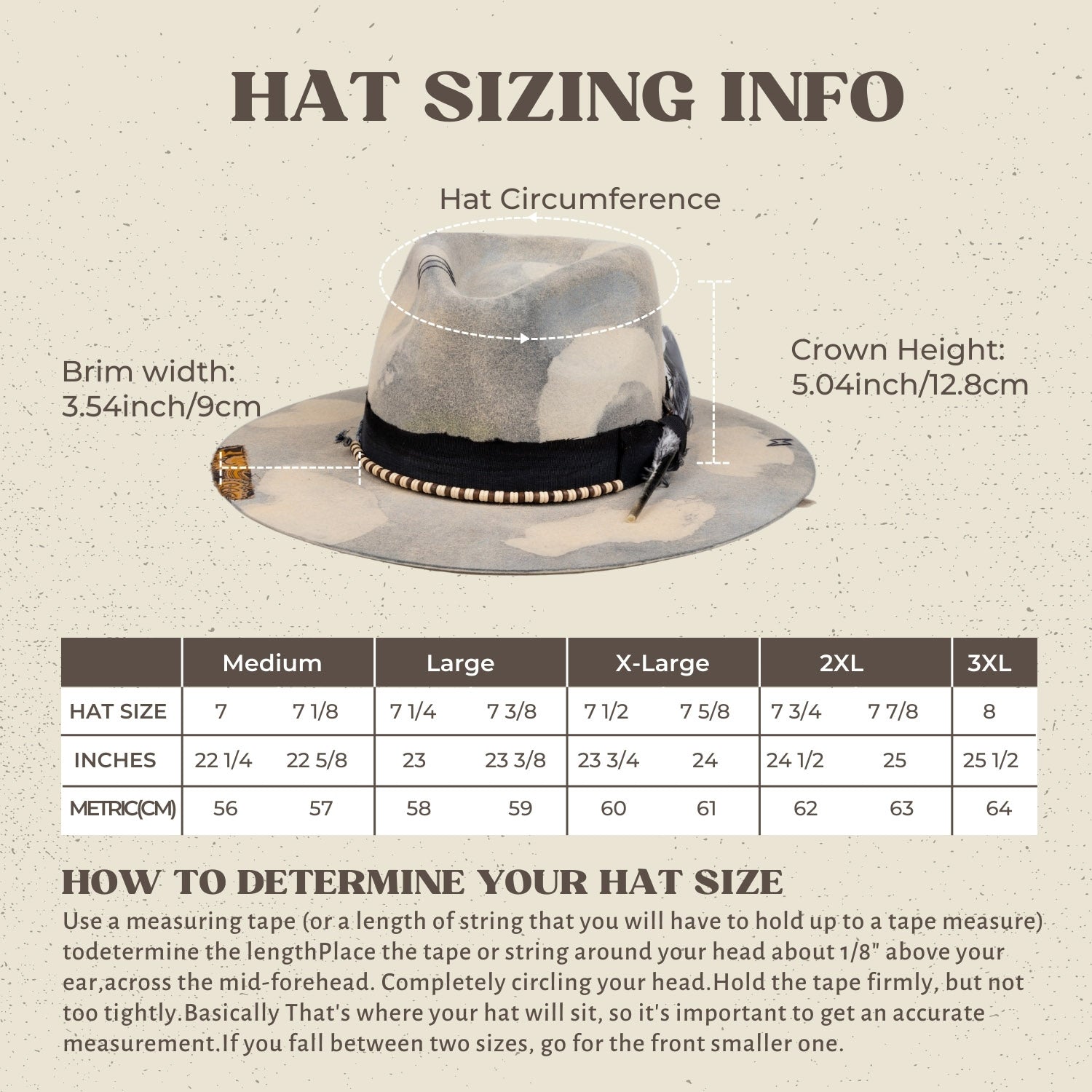 Orion - Vintage Handcrafted Tie - Dye Fedora Hat - Ruediger Hats