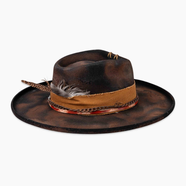 Outrider – Western Fedora with Raw Edge Look - Ruediger Hats
