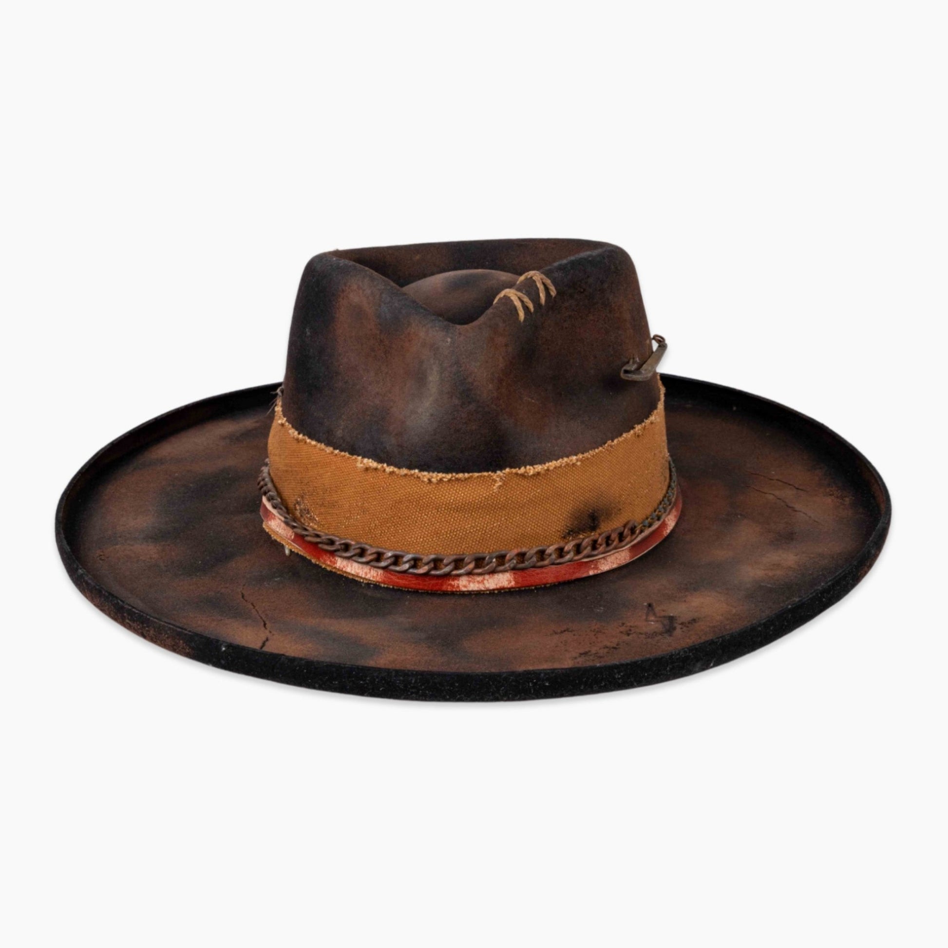 Outrider – Western Fedora with Raw Edge Look - Ruediger Hats