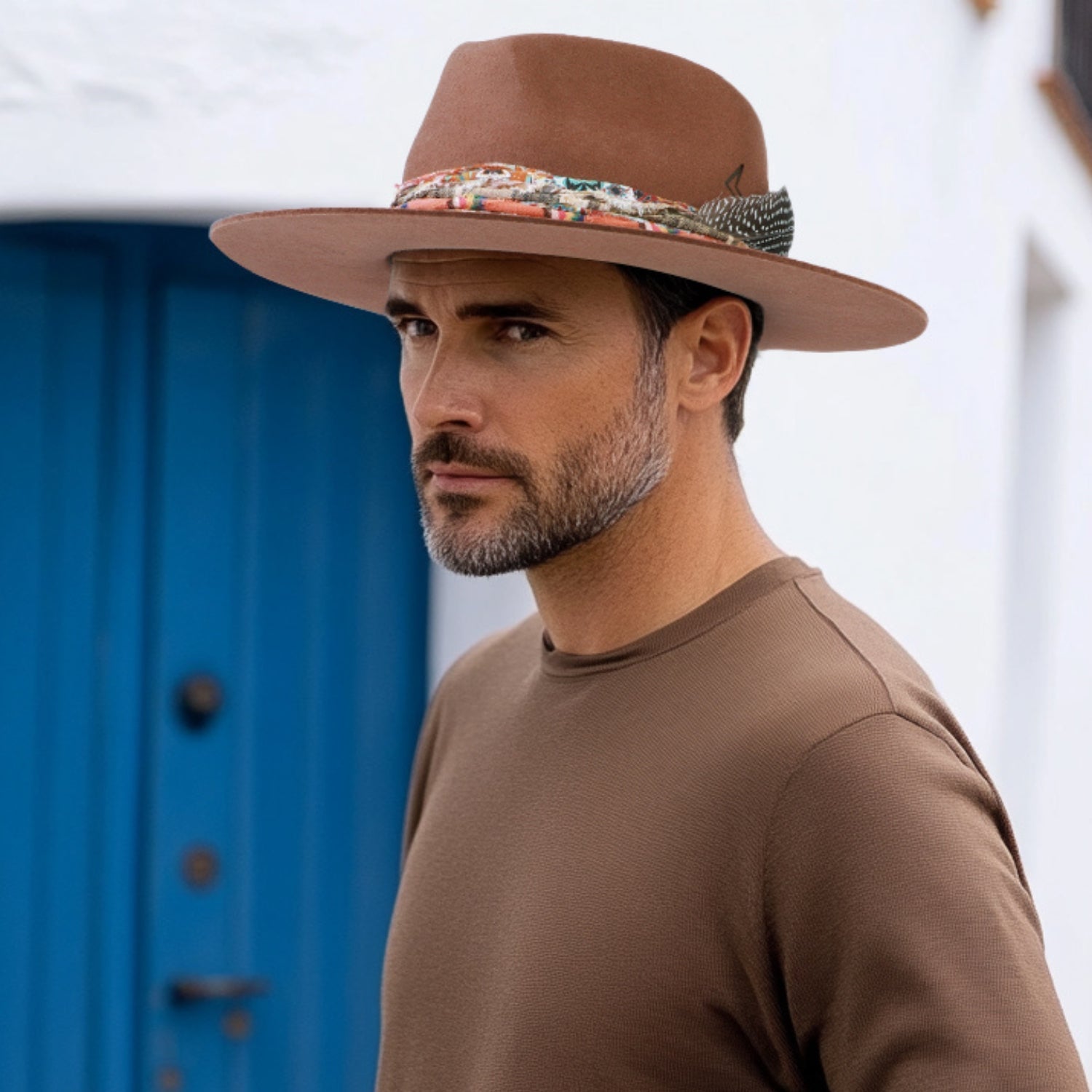 Prescott - Vintage Handcrafted Stiff Fedora Hat - Ruediger Hats