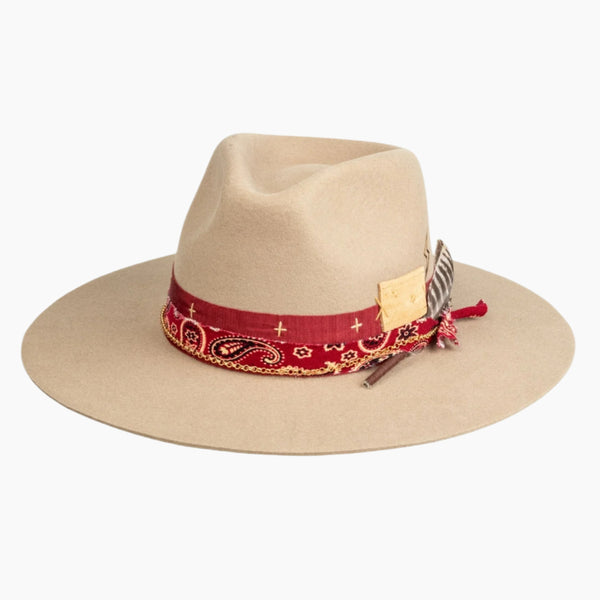 Rustler - Vintage Handcrafted Stiff Fedora Hat - Ruediger Hats