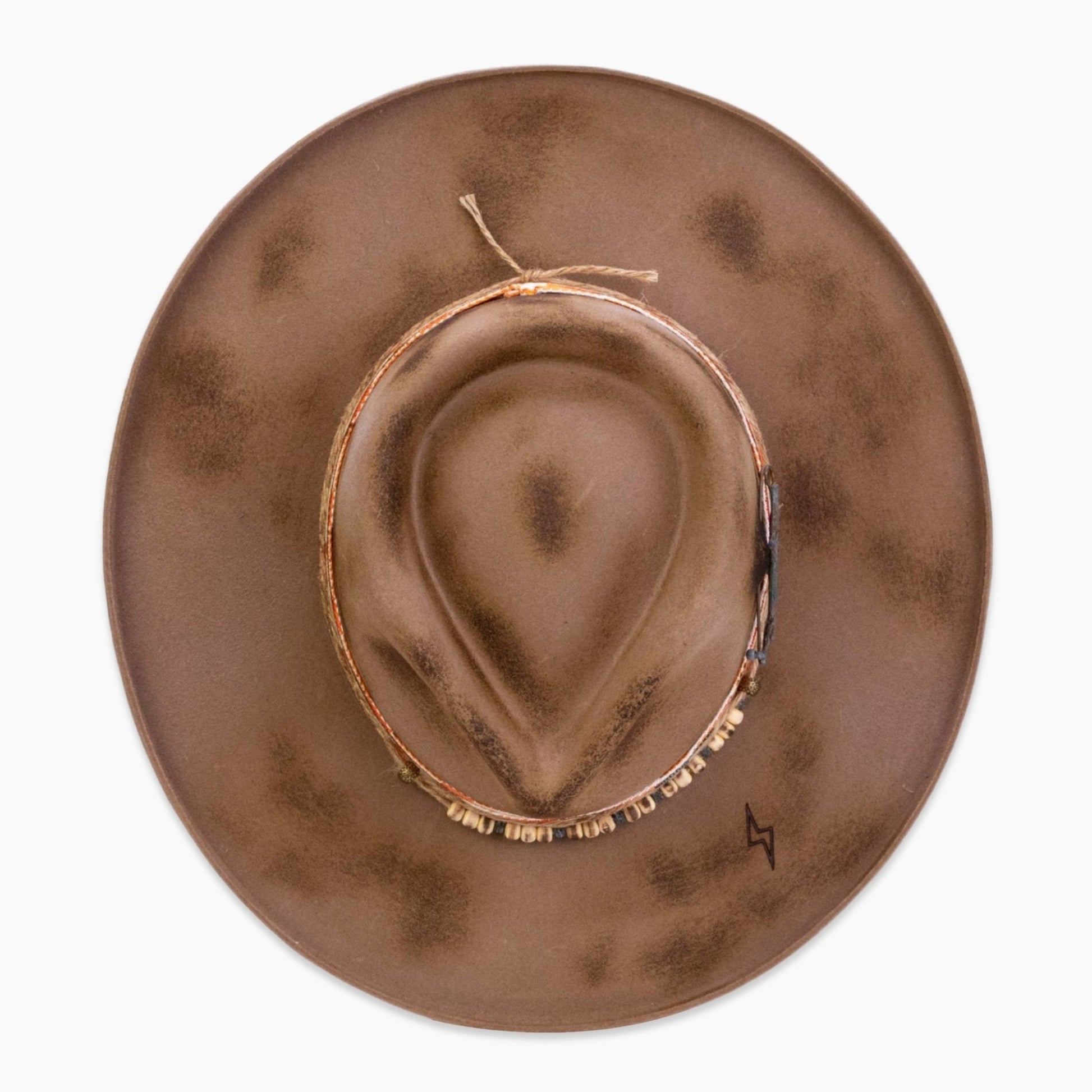 Rustmark – Distressed Western Hat in Burnt Caramel - Ruediger Hats
