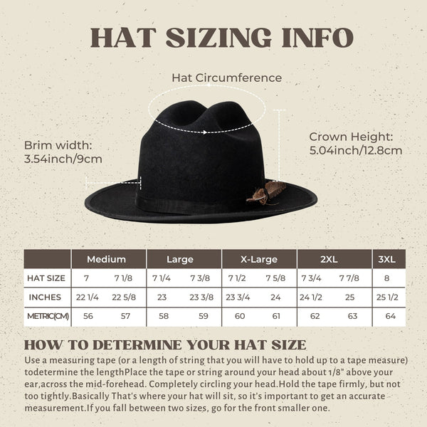 Ryder - Distressed Vintage Western Fedora - Ruediger Hats