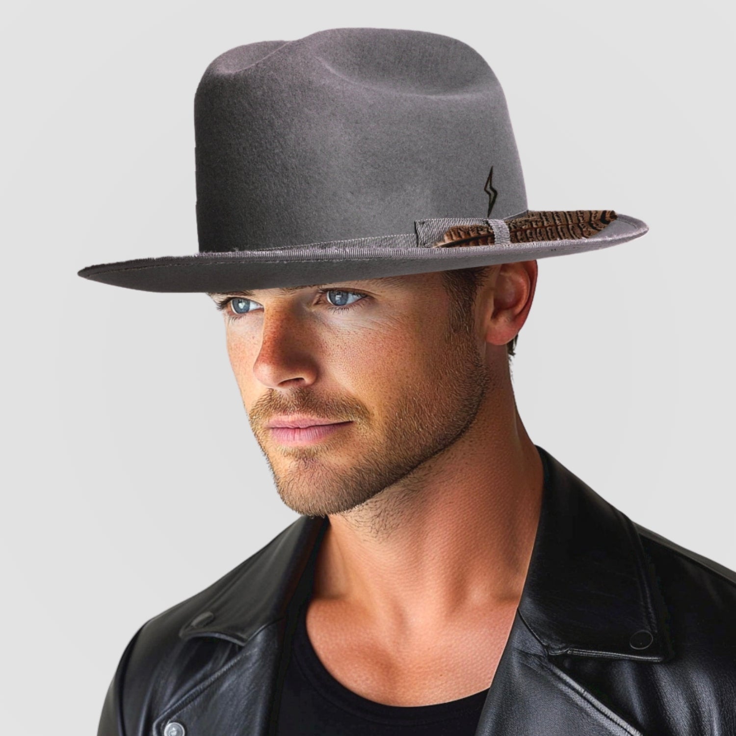 Scout - Handcrafted Distressed Vintage Western Fedora - Ruediger Hats