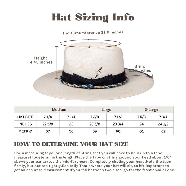 Sierra – Handcrafted Distressed Vintage Western Straw Hat - Ruediger Hats