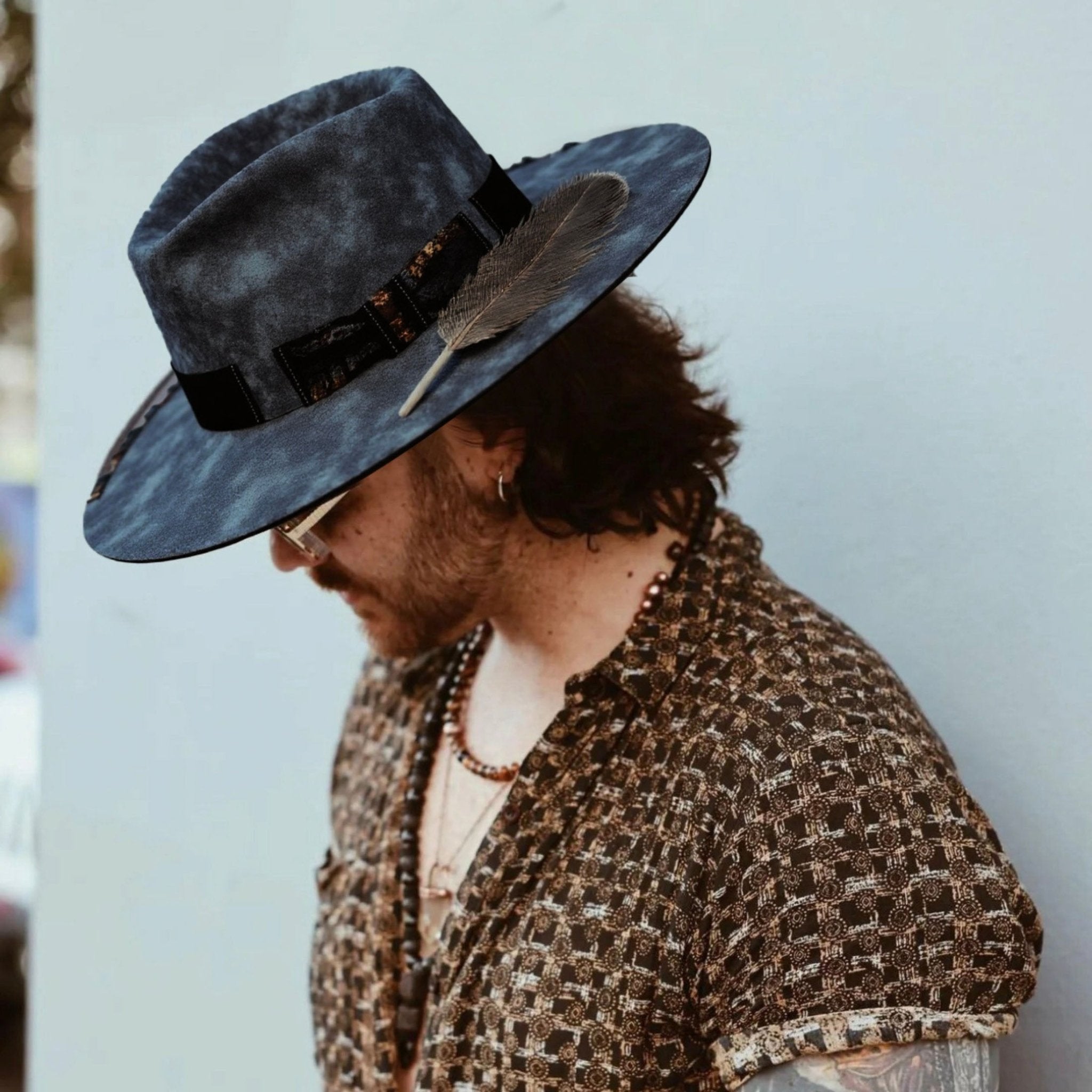 STENTOR Vintage Fedra Hat Stormer – Hand-Distressed Vintage Fedora