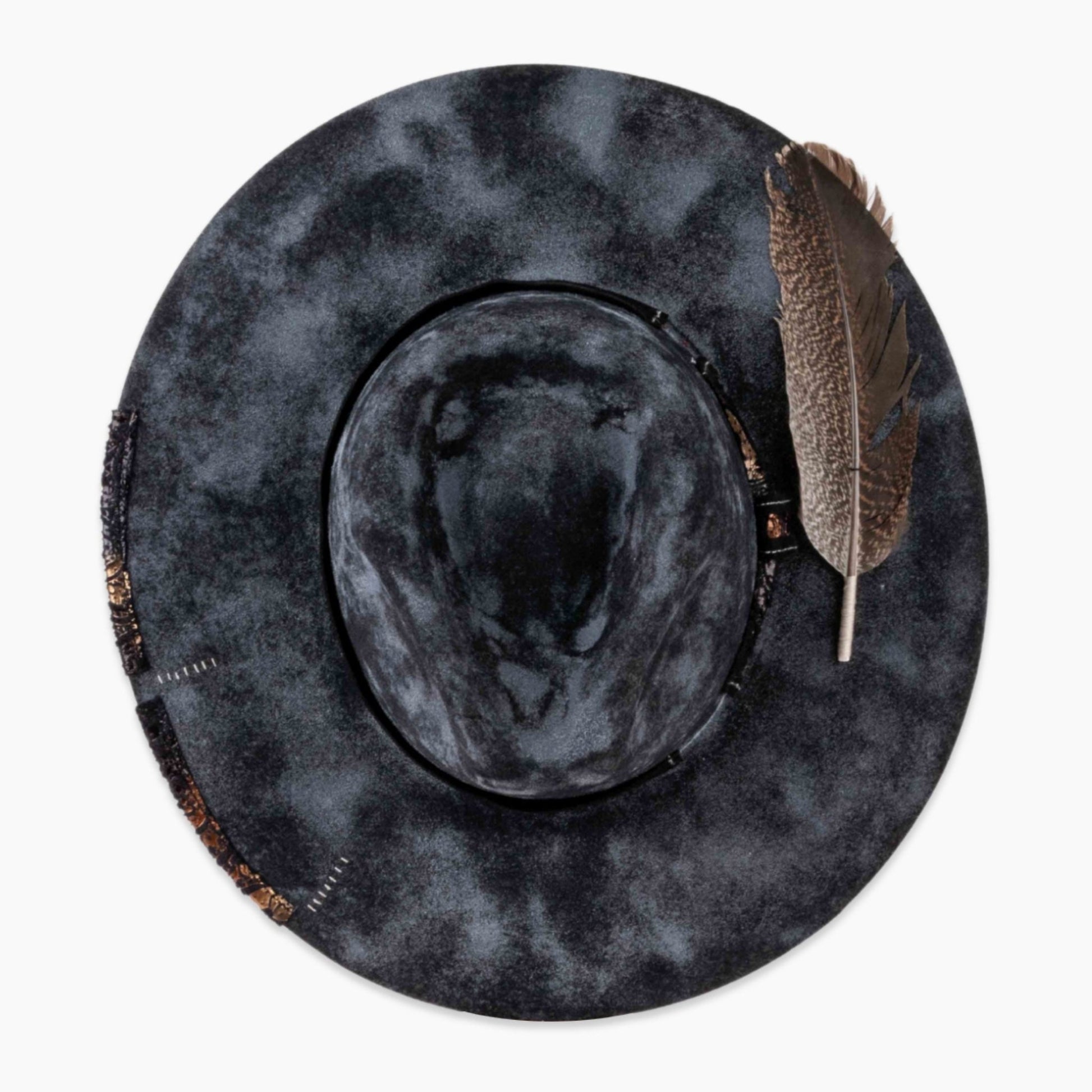 Stormer – Hand - Distressed Vintage Fedora - Ruediger Hats