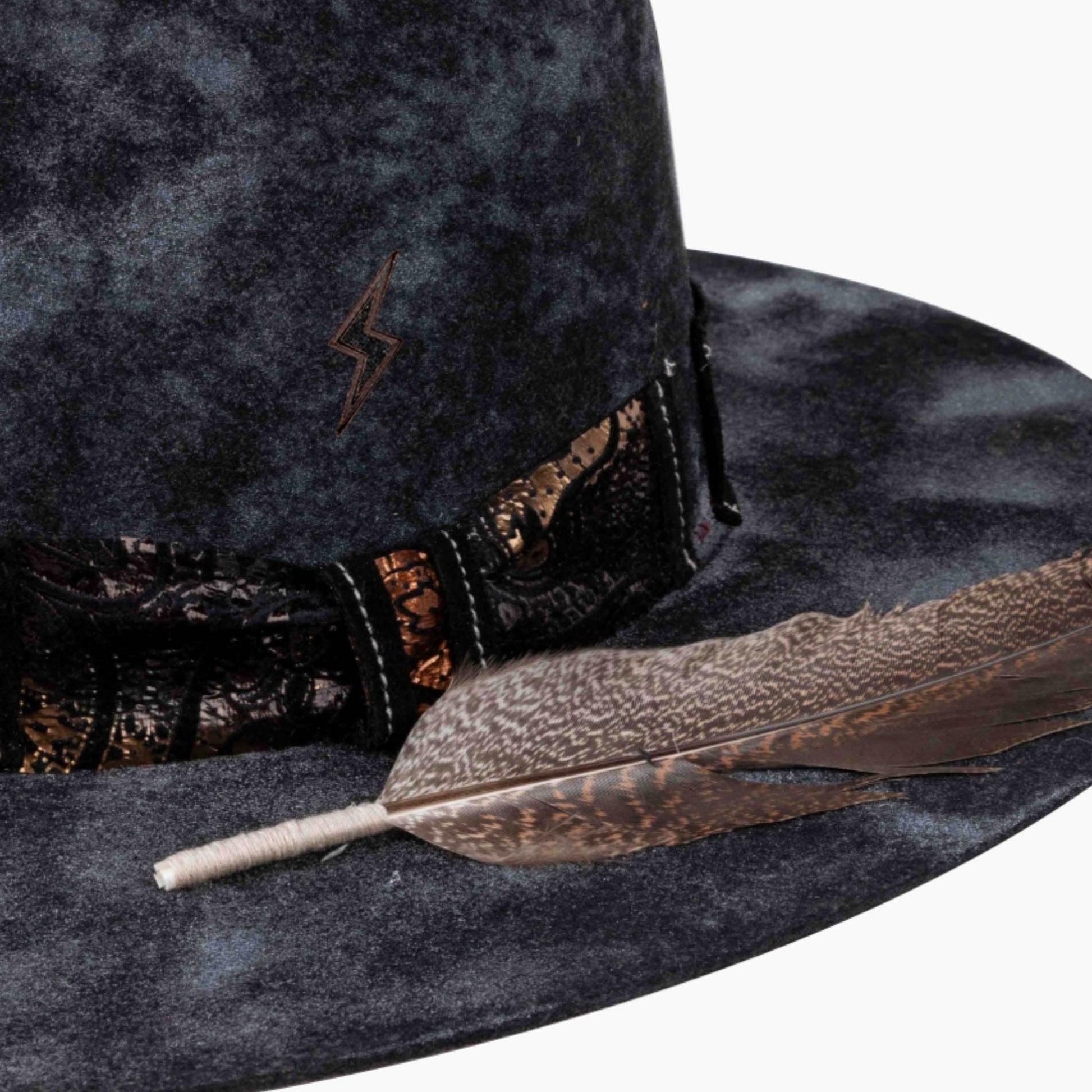 Stormer – Hand - Distressed Vintage Fedora - Ruediger Hats