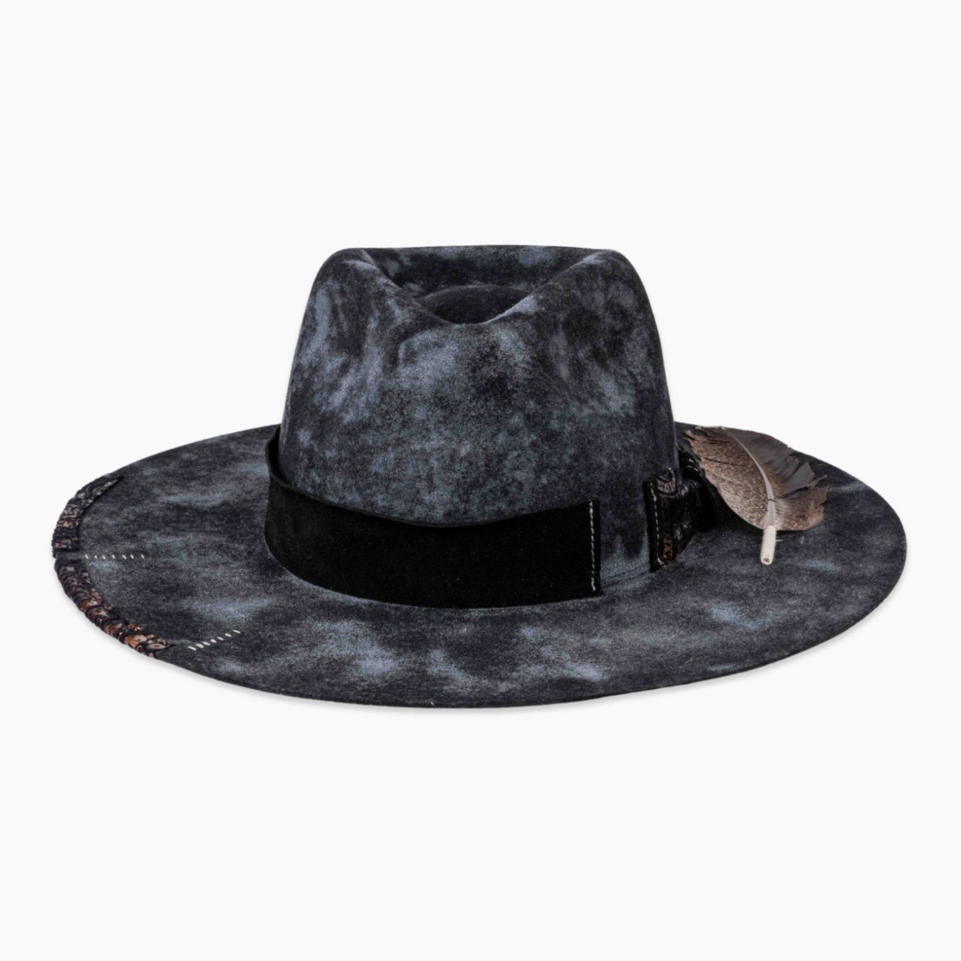 Stormer – Hand - Distressed Vintage Fedora - Ruediger Hats