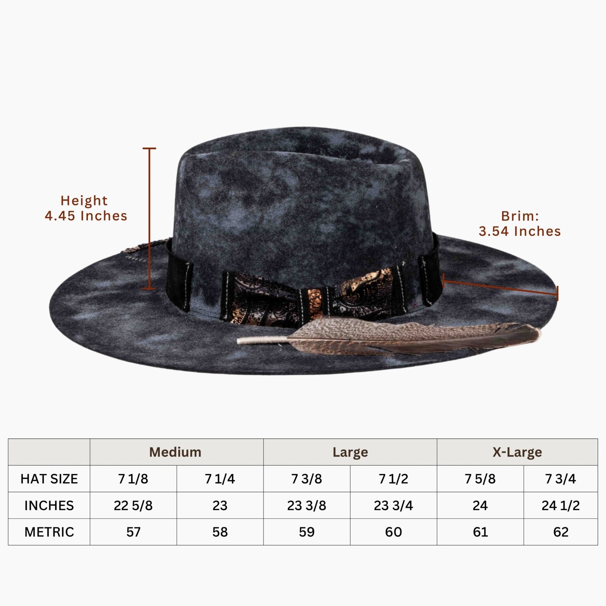 Stormer – Hand - Distressed Vintage Fedora - Ruediger Hats