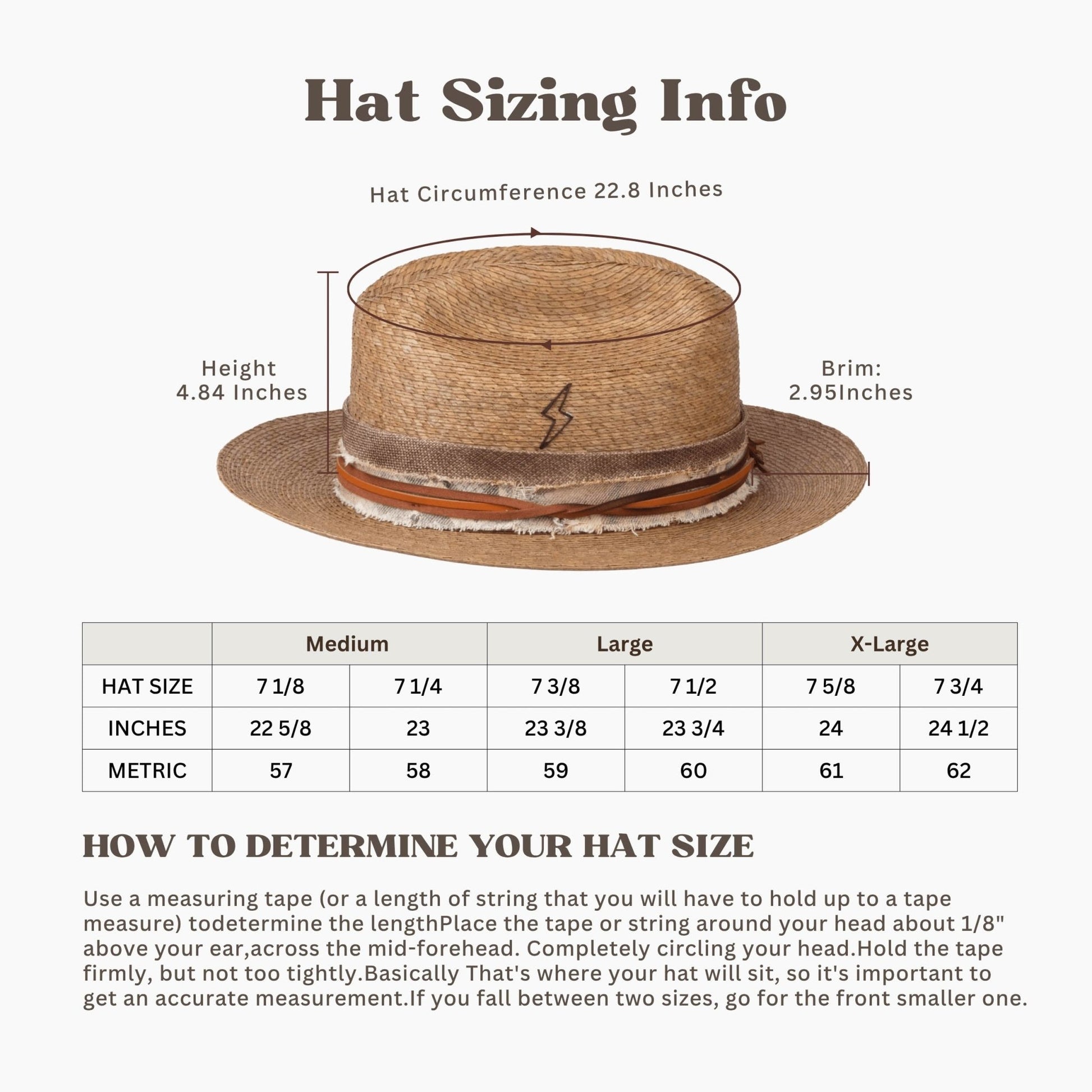 Sundrift – Brown Straw Hat - Ruediger Hats