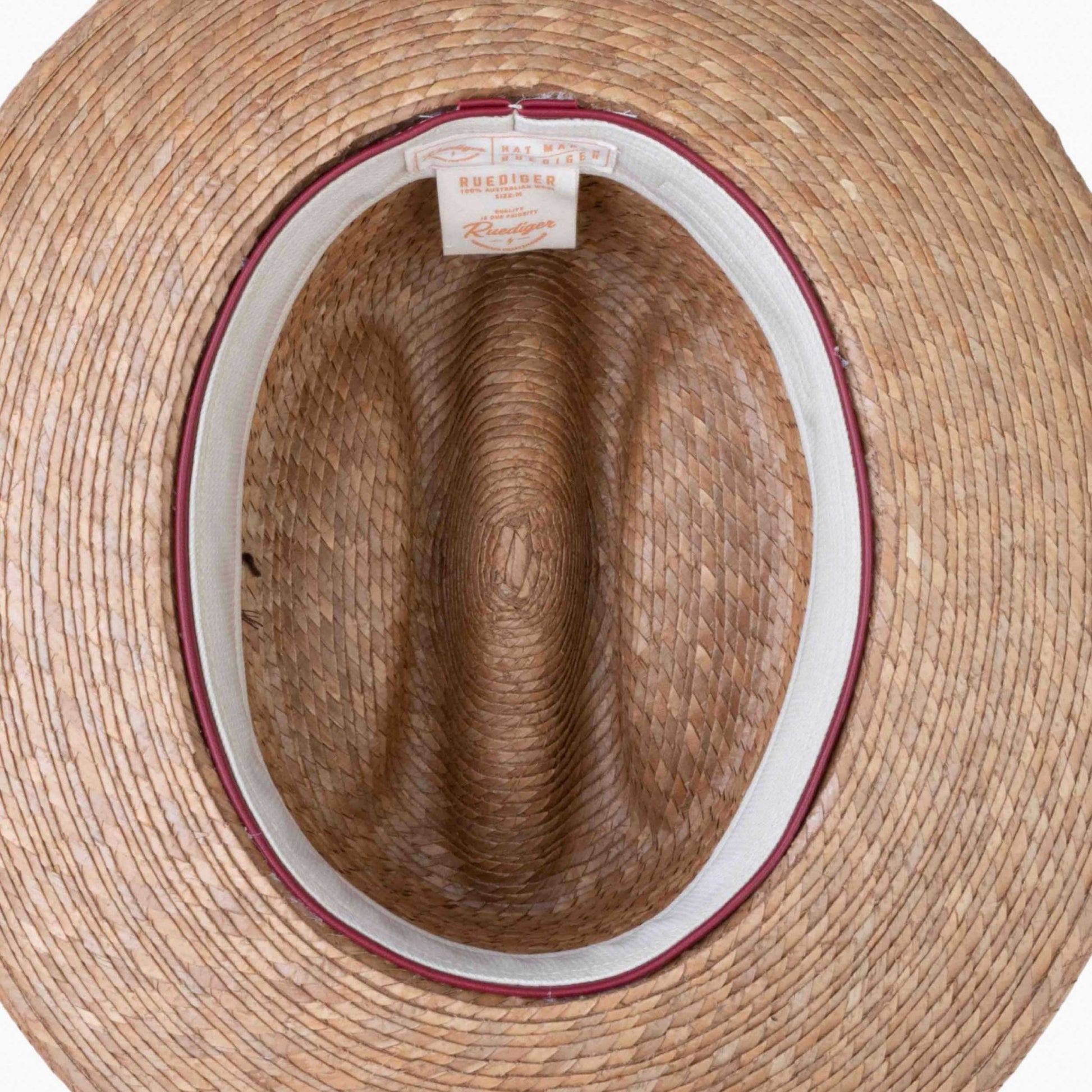 Sundrift – Brown Straw Hat - Ruediger Hats