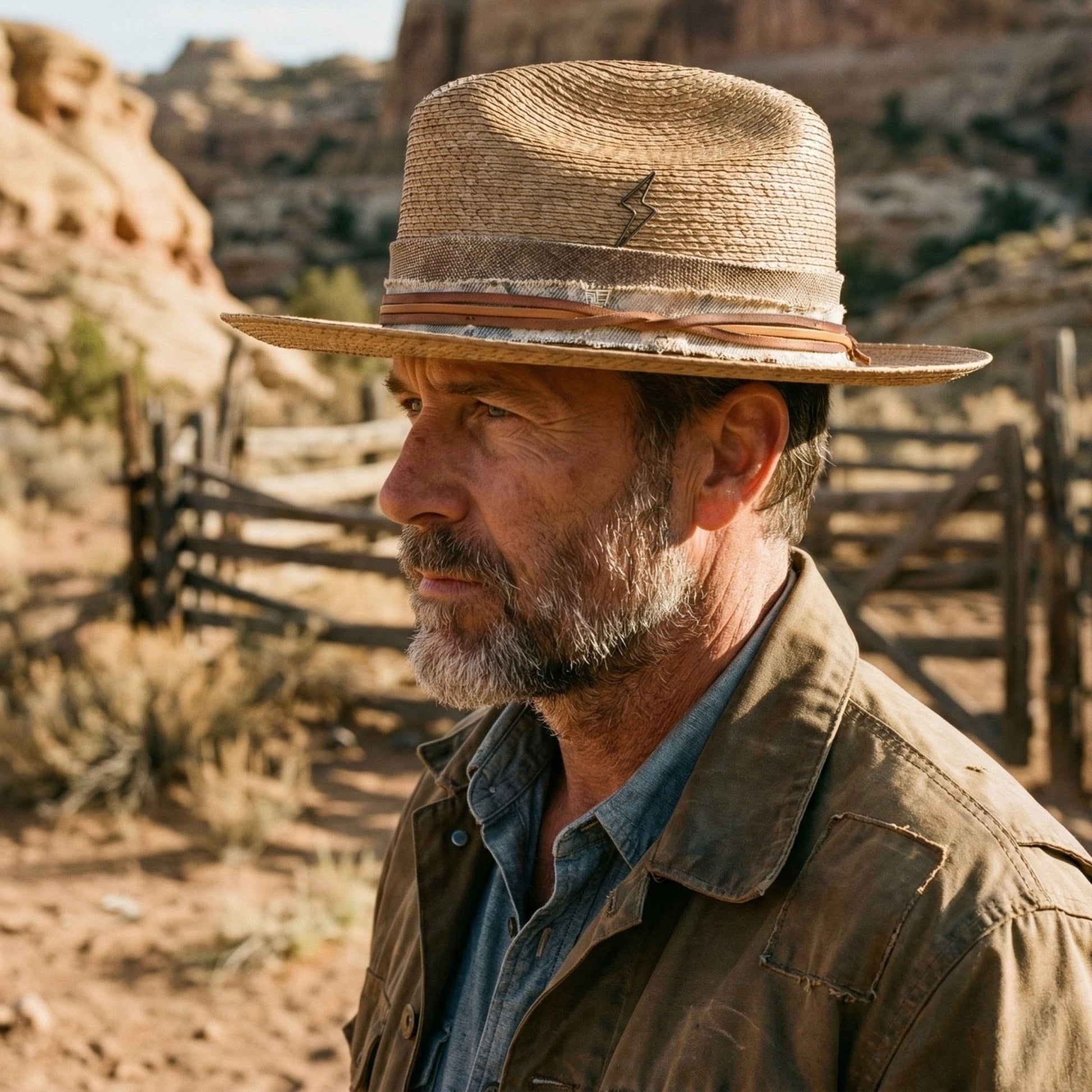 Sundrift – Brown Straw Hat - Ruediger Hats