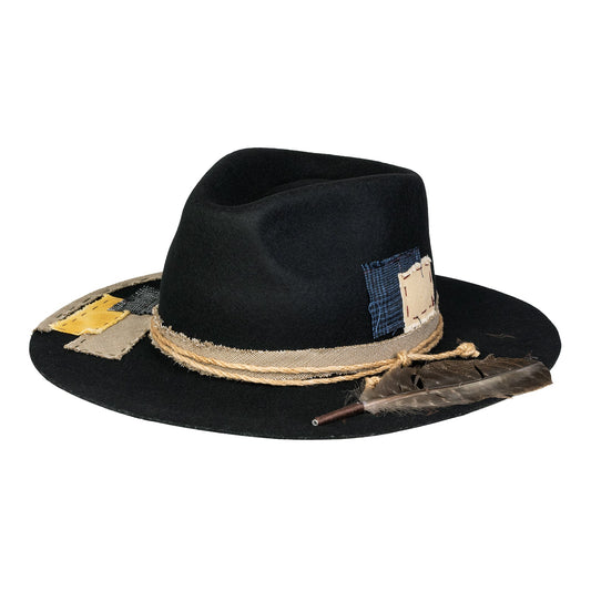 Vintage Feathery Felt Fedora Hat - Ruediger Hats