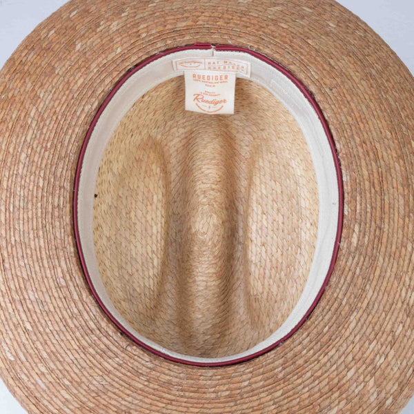 Westfall – Gradient Distressed Straw Hat - Ruediger Hats