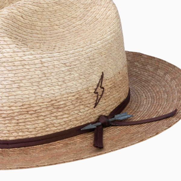 Westfall – Gradient Distressed Straw Hat - Ruediger Hats