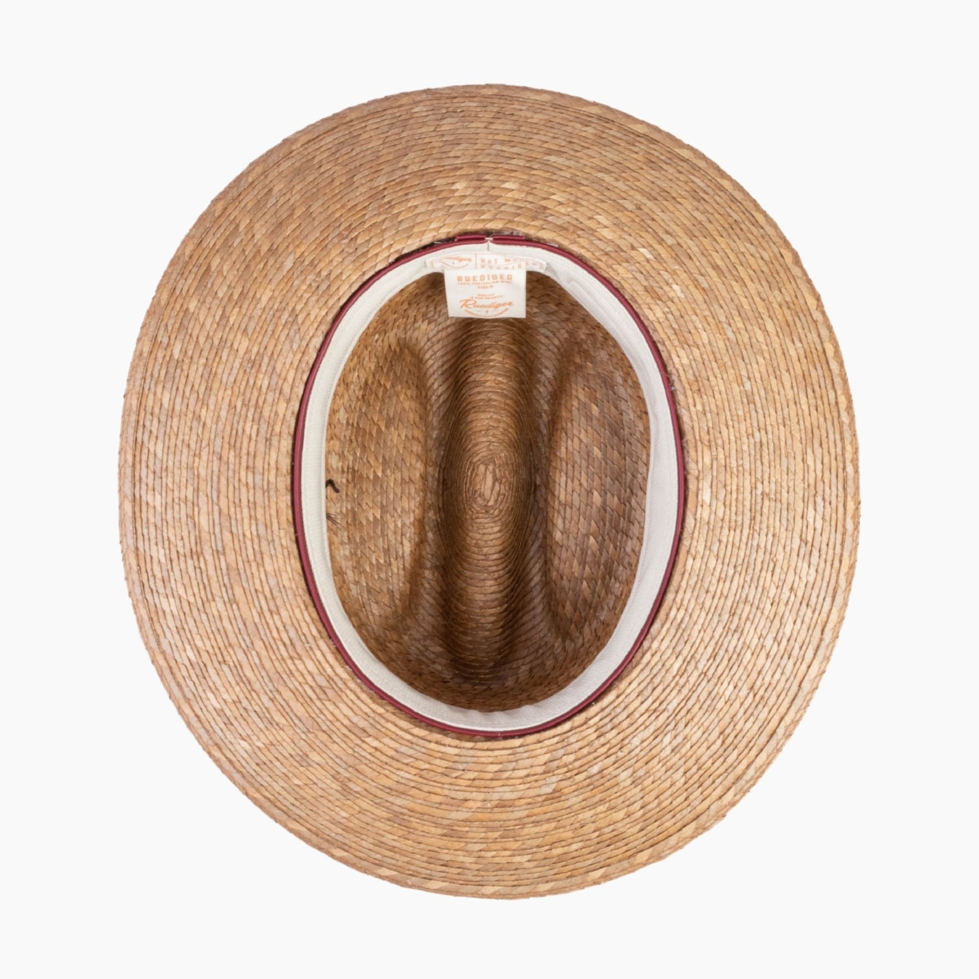 Wildbloom – Embroidered Palm Western Hat - Ruediger Hats