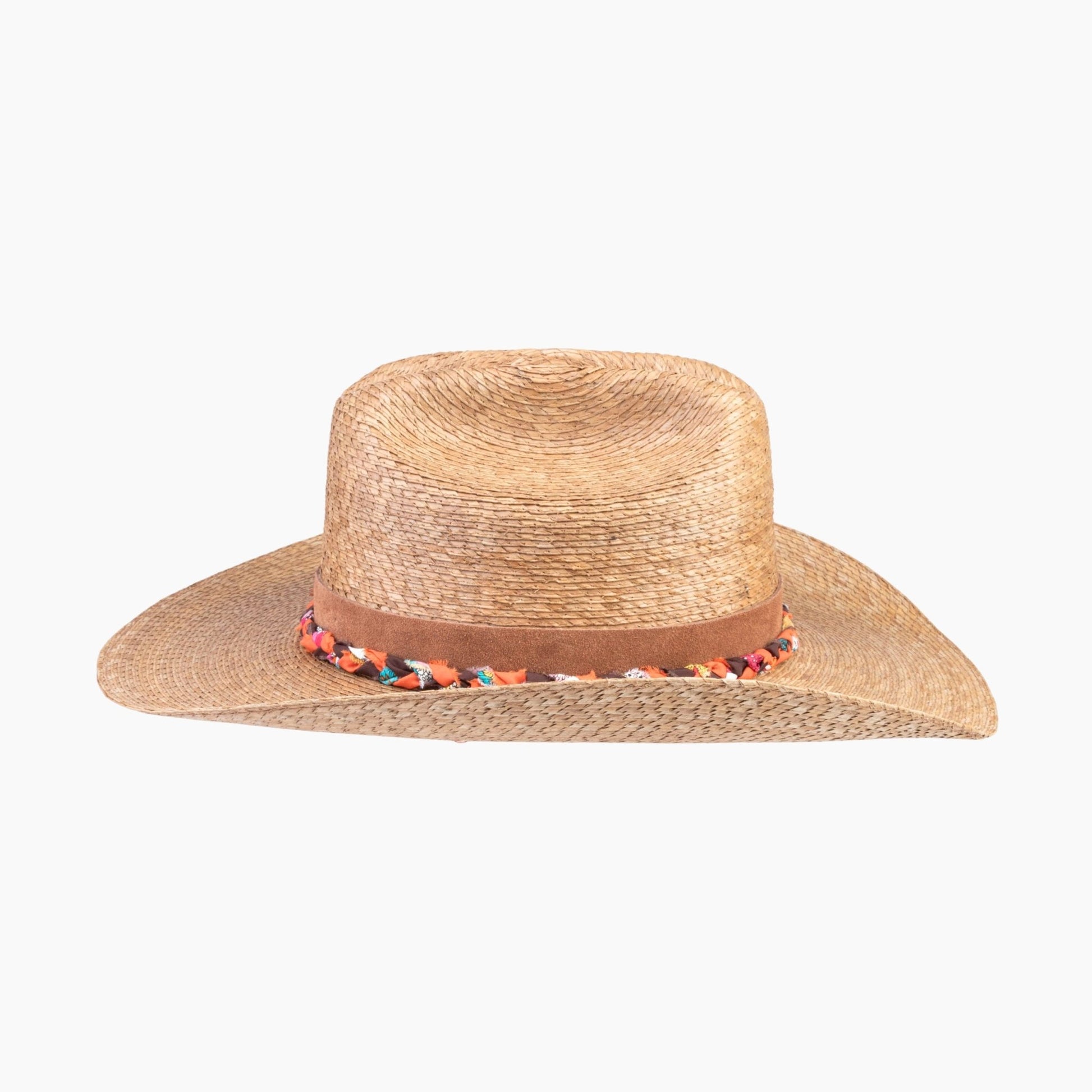 Wildbloom – Embroidered Palm Western Hat - Ruediger Hats