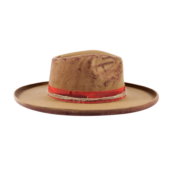 Chic Fashionable Lighting Bolt Sign Fedora Hat - Ruediger Hats
