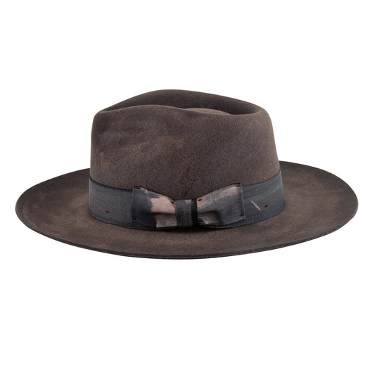 Minimalist Iconic Lighting Bolt Wool Felt Hat - Ruediger Hats