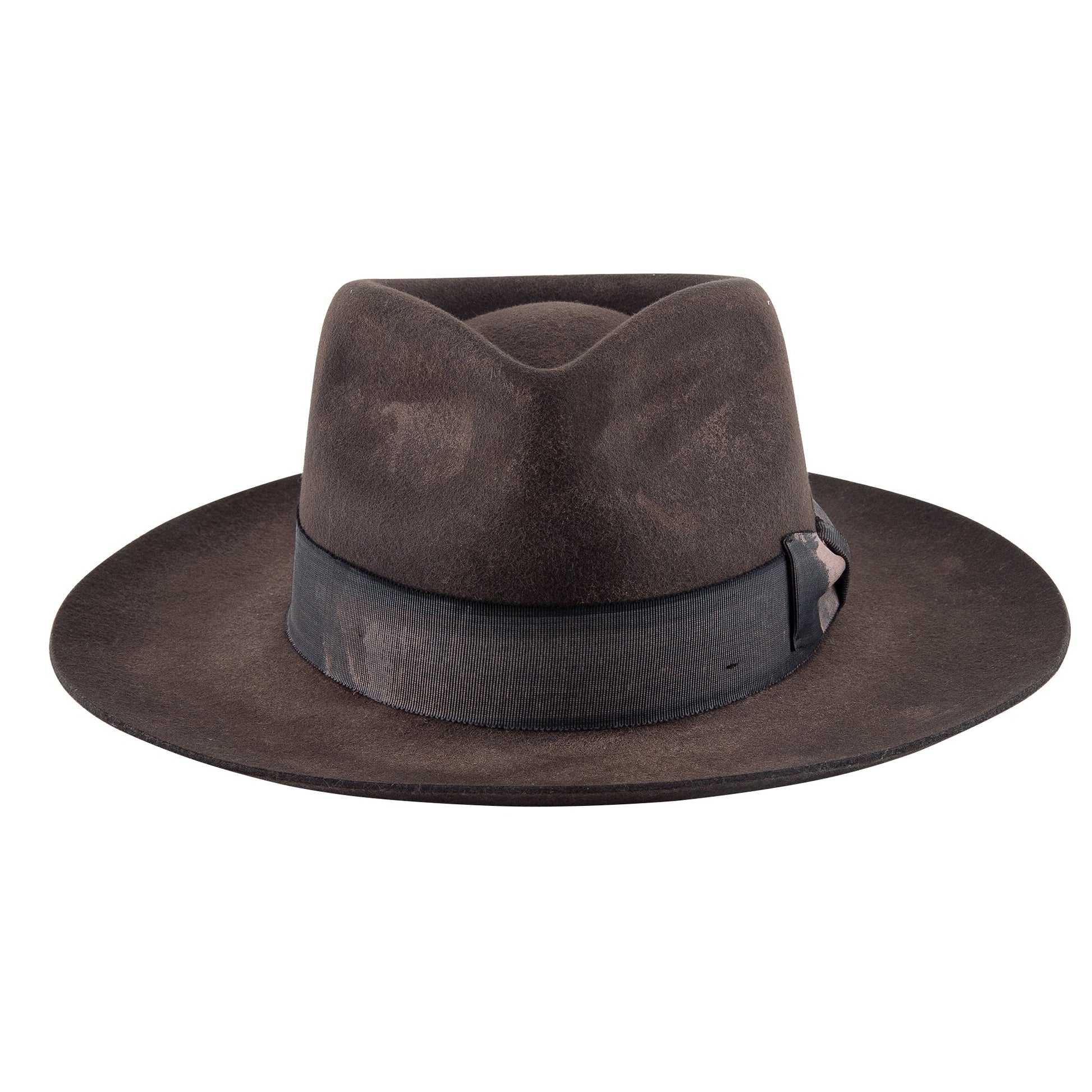 Minimalist Iconic Lighting Bolt Wool Felt Hat - Ruediger Hats