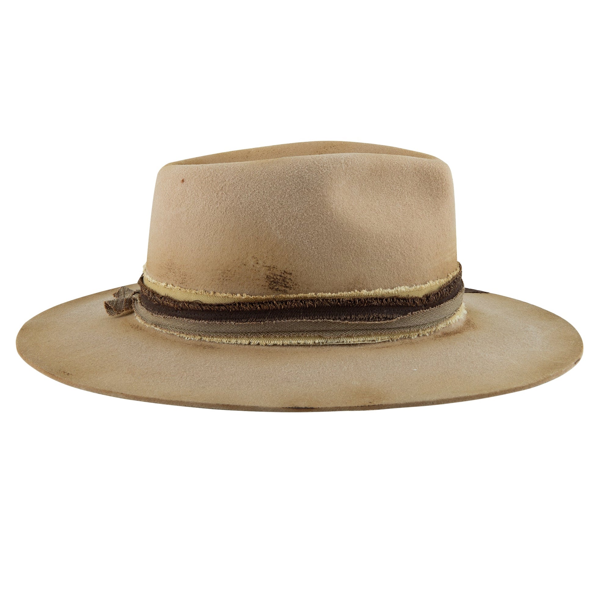 Mixed Colored Band Binding Fedora Hat - Ruediger Hats
