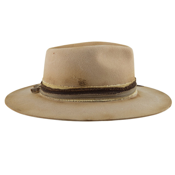 Mixed Colored Band Binding Fedora Hat - Ruediger Hats