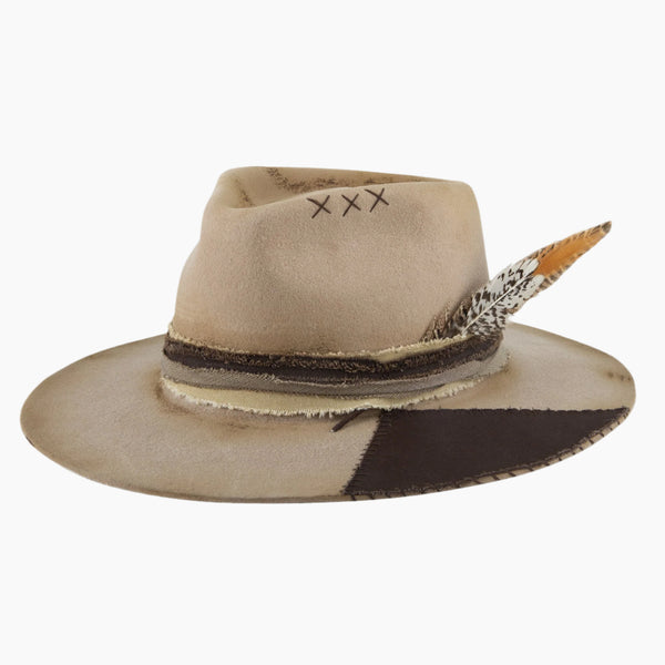 Mixed Colored Band Binding Fedora Hat - Ruediger Hats