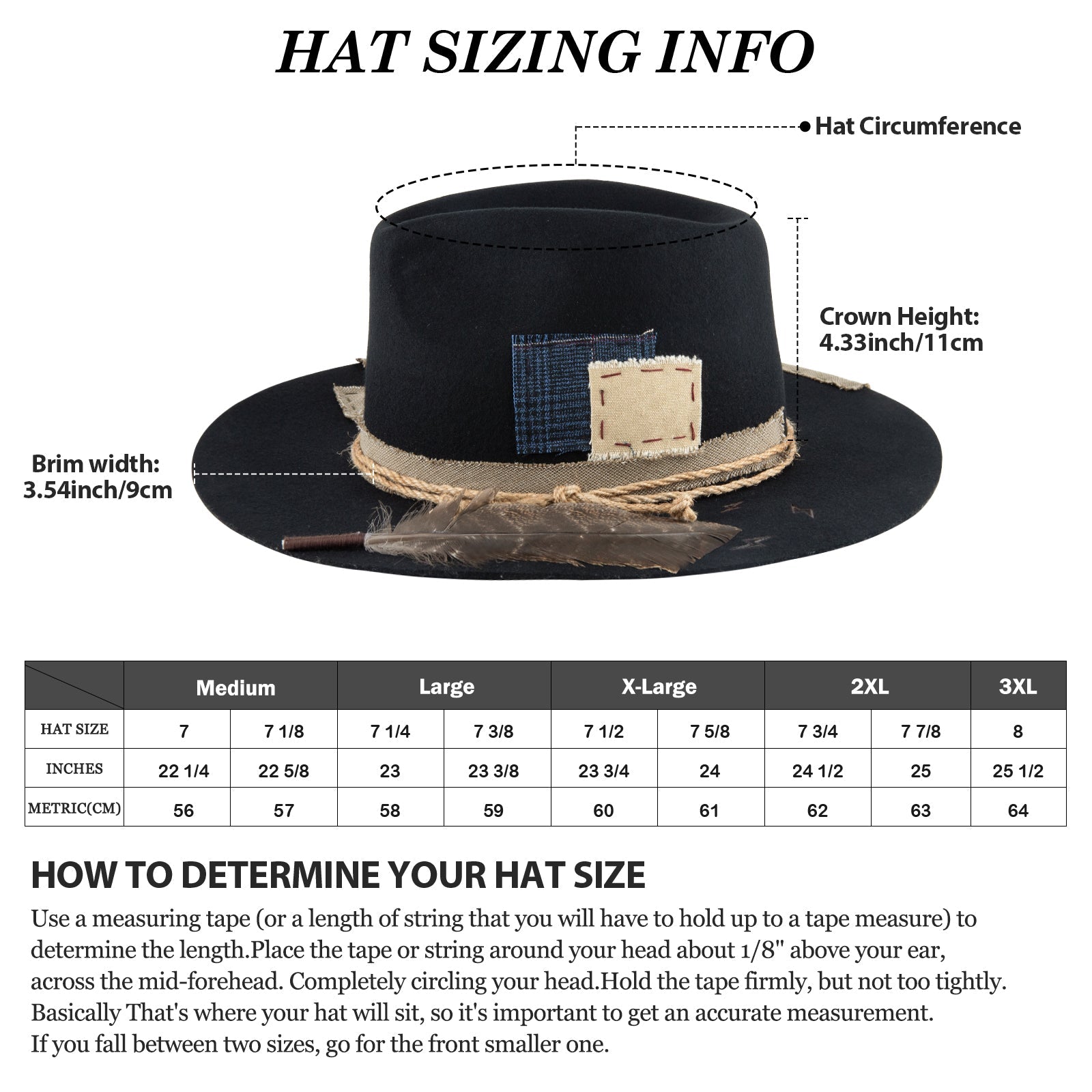 Vintage Leathery Felt Fedora Hat - Ruediger Hats