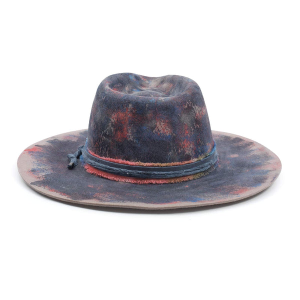 Vintage Stylish Knots Fedora Hat - Ruediger Hats