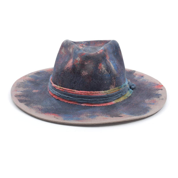 Vintage Stylish Knots Fedora Hat - Ruediger Hats