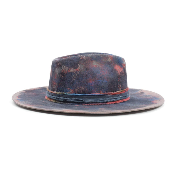 Vintage Stylish Knots Fedora Hat - Ruediger Hats